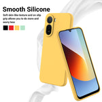 Liquid Silicone Case for Xiaomi Poco C85x 5G / Redmi A7 Pro 4G (171.56mm) / Redmi A7 Pro 5G Phone Back Cover with Hand Strap