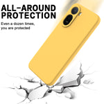Liquid Silicone Case for Xiaomi Poco C85x 5G / Redmi A7 Pro 4G (171.56mm) / Redmi A7 Pro 5G Phone Back Cover with Hand Strap