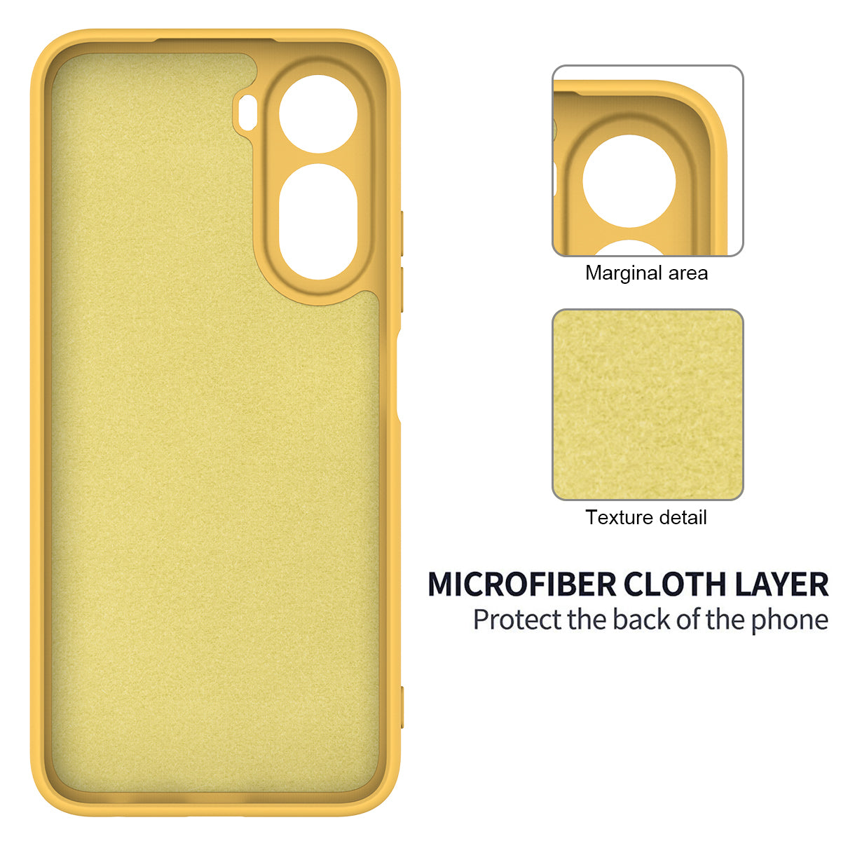 Liquid Silicone Case for Xiaomi Poco C85x 5G / Redmi A7 Pro 4G (171.56mm) / Redmi A7 Pro 5G Phone Back Cover with Hand Strap