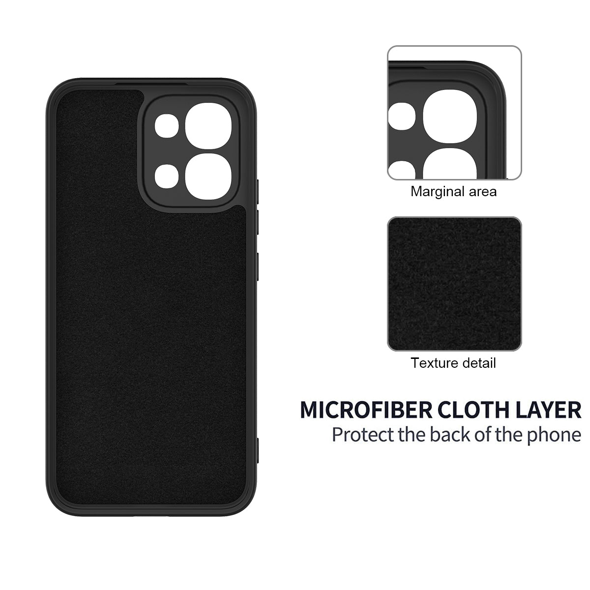 For Oppo F33 5G Liquid Silicone Case Phone Back Cover with Hand Strap
