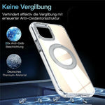 For iPhone 12 Pro Max Magnetic Case Fluorescent Design TPU Acrylic Phone Back Cover with 360° Rotating Kickstand