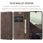 CASEME for Samsung Galaxy A27 5G Wallet Case 013 Series PU Leather Phone Cover Stand