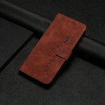 For Huawei Honor 6A / Honor X6d 5G Stand Case PU Leather Phone Cover Imprinted Heart Pattern
