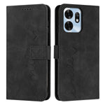 For Huawei Honor 6A / Honor X6d 5G Stand Case PU Leather Phone Cover Imprinted Heart Pattern
