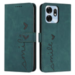 For Huawei Honor 6A / Honor X6d 5G Stand Case PU Leather Phone Cover Imprinted Heart Pattern