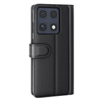 For Motorola Signature 5G Case Genuine Split Leather Phone Cover with Wallet Stand