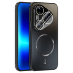 ABEEL magnetiskt skal för Huawei Pura 90 Pro Max i TPU och PC, kylande matt mobilbaksida med linsskydd