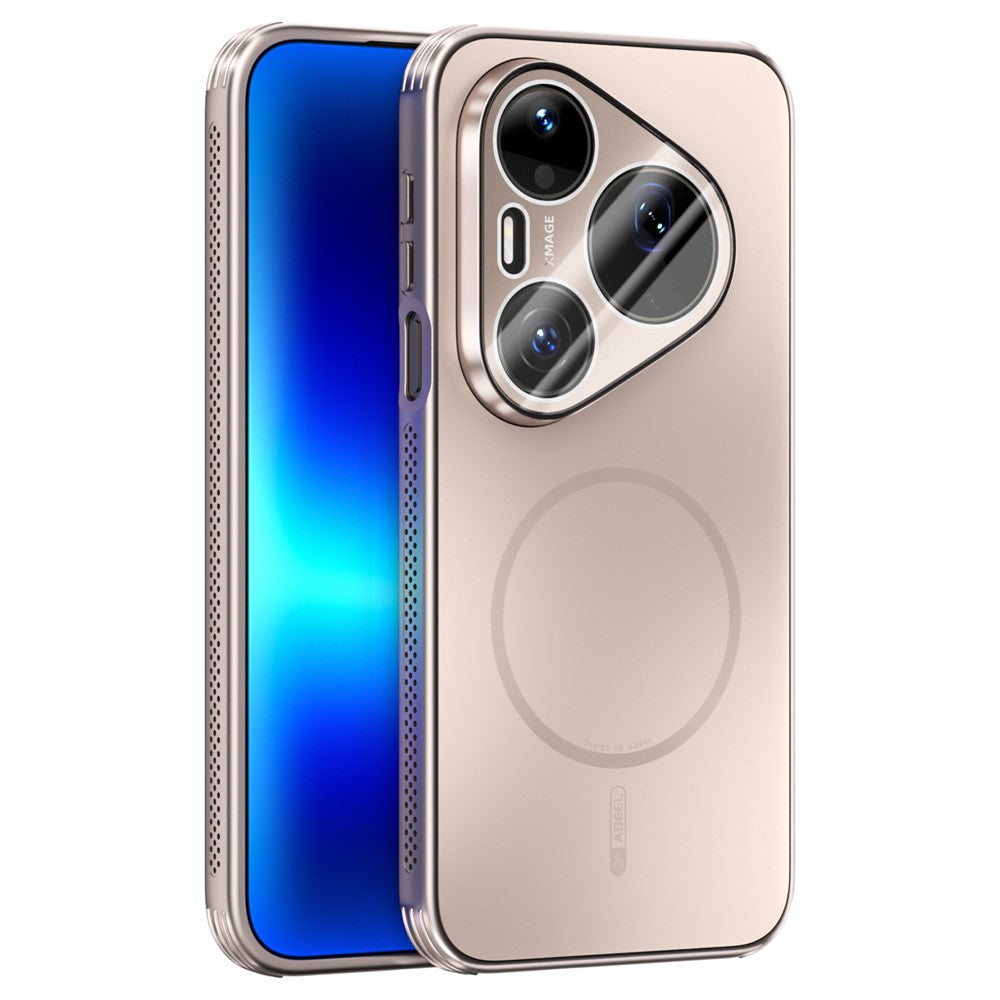 ABEEL magnetiskt skal för Huawei Pura 90 Pro Max i TPU och PC, kylande matt mobilbaksida med linsskydd