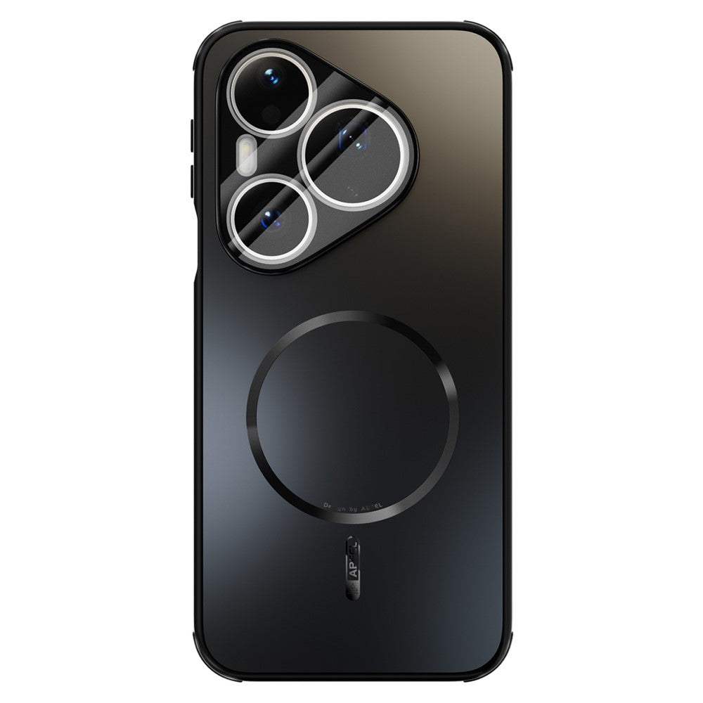 ABEEL Magnetiskt Skal För Huawei Pura 90 Pro TPU PC Kylande Matt mobil Baksida Med Linsfilm
