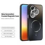 ABEEL Magnetiskt Skal För Huawei Pura 90 Pro TPU PC Kylande Matt mobil Baksida Med Linsfilm