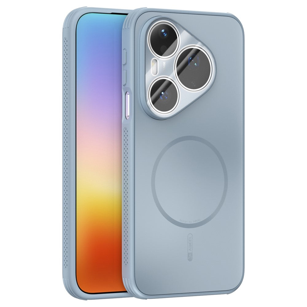ABEEL Magnetiskt Skal För Huawei Pura 90 Pro TPU PC Kylande Matt mobil Baksida Med Linsfilm