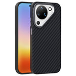 ABEEL For Huawei Pura 90 Magnetic Case Carbon Fiber Texture Phone Back Cover