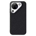 ABEEL For Huawei Pura 90 Magnetic Case Carbon Fiber Texture Phone Back Cover