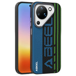 ABEEL For Huawei Pura 90 Magnetic Case Micro-Embossing 6D Printed PC TPU Aluminum Alloy Leather Phone Cover
