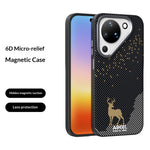 ABEEL For Huawei Pura 90 Magnetic Case Ultra Slim PC TPU Phone Back Cover