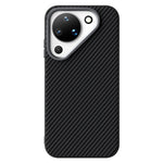 ABEEL For Huawei Pura 90 Magnetic Case Slim Carbon Fiber Texture TPU PC PU Phone Back Cover