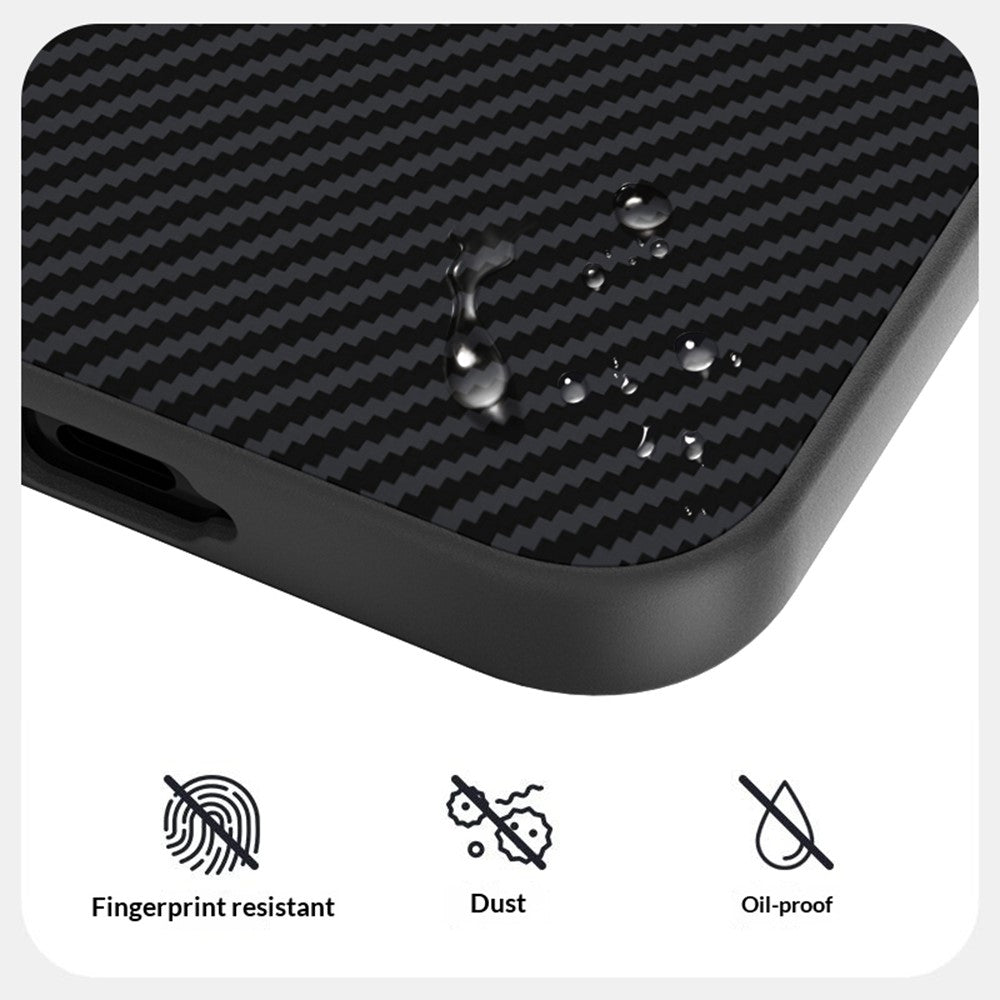 ABEEL For Huawei Pura 90 Magnetic Case Slim Carbon Fiber Texture TPU PC PU Phone Back Cover
