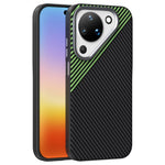 ABEEL For Huawei Pura 90 Magnetic Case Slim Carbon Fiber Texture TPU PC PU Phone Back Cover