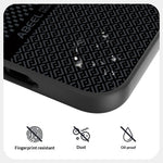 ABEEL för Huawei Pura 90 magnetfodral Ultratunt 6D-tryckt Stötsäkert TPU PC-fodral i aluminiumlegering Läder