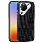 ABEEL för Huawei Pura 90 magnetfodral Ultratunt 6D-tryckt Stötsäkert TPU PC-fodral i aluminiumlegering Läder