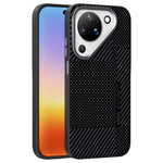 ABEEL för Huawei Pura 90 magnetfodral Ultratunt 6D-tryckt Stötsäkert TPU PC-fodral i aluminiumlegering Läder