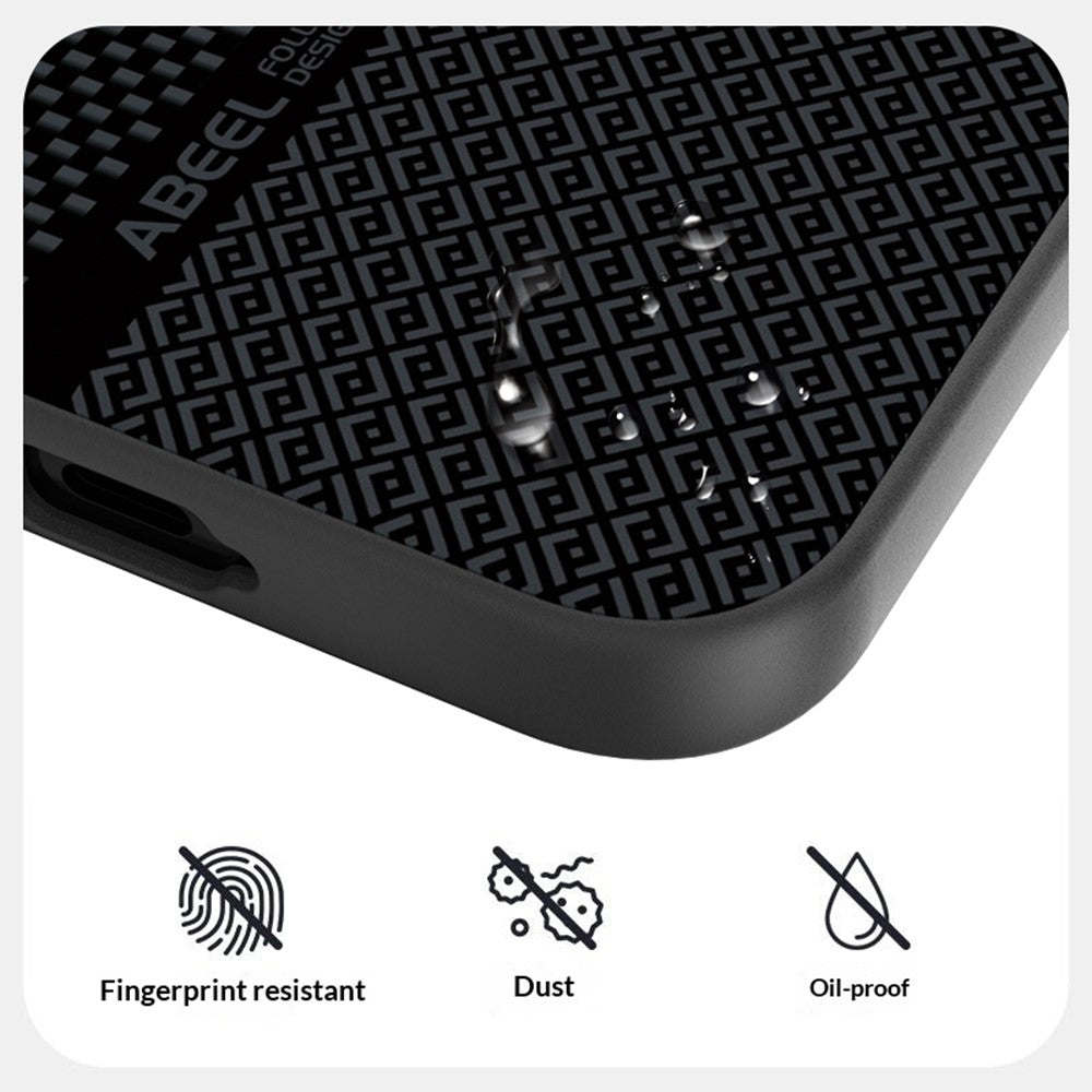 ABEEL Magnetiskt Skal För Huawei Pura 90 Pro Max Ultratunt 6D-tryckt Stötsäkert TPU PC Aluminiumlegering Läder mobilskal