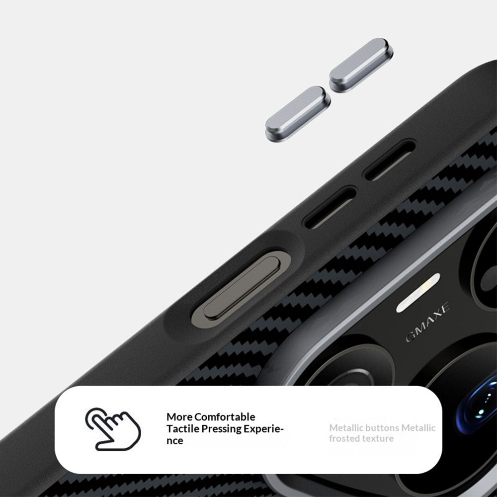 ABEEL Magnetiskt Skal För Huawei Pura 90 Pro Max Ultratunt 6D-tryckt Stötsäkert TPU PC Aluminiumlegering Läder mobilskal