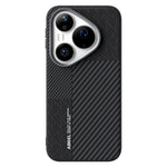ABEEL Magnetiskt Skal För Huawei Pura 90 Pro PC + TPU + Aluminiumlegering + PU-läder Slim mobilskal