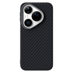 ABEEL For Huawei Pura 90 Pro Magnetic Case Carbon Fiber Texture Phone Back Cover