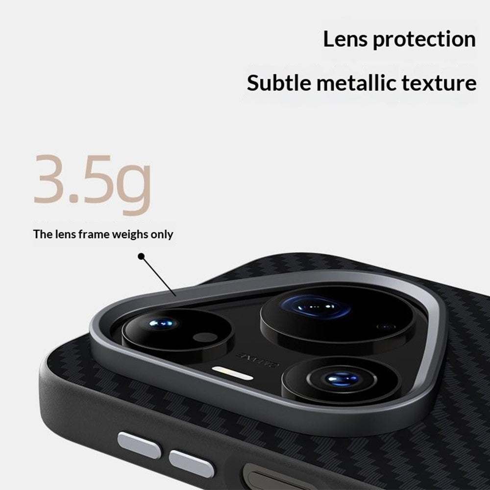 ABEEL For Huawei Pura 90 Pro Magnetic Case Carbon Fiber Texture Phone Back Cover