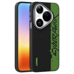 ABEEL For Huawei Pura 90 Pro Magnetic Case Micro-Embossing 6D Printed PC TPU Aluminum Alloy Leather Phone Cover