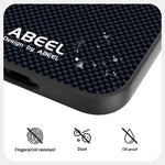 ABEEL Magnetiskt Skal För Huawei Pura 90 Pro Tryckt PC TPU Aluminiumlegering Läder mobilskal