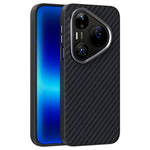 ABEEL For Huawei Pura 90 Pro Max Magnetic Case Carbon Fiber Texture Phone Back Cover