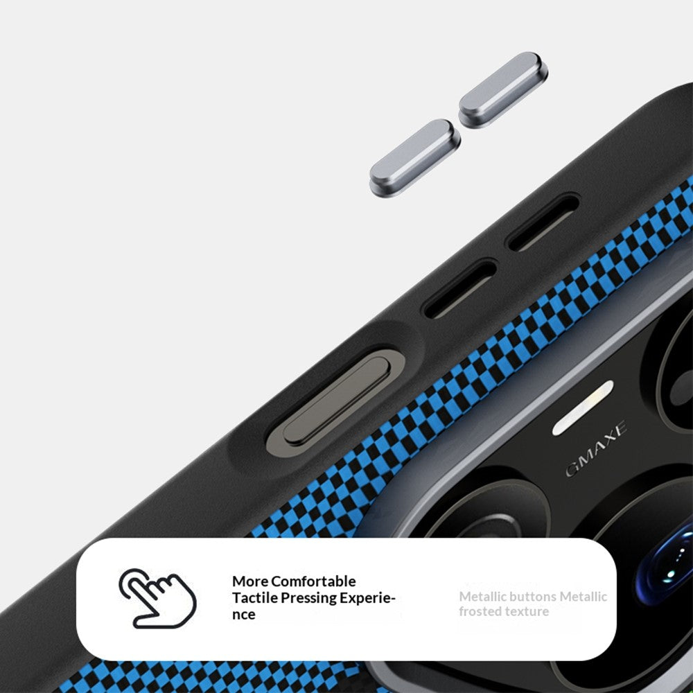 ABEEL For Huawei Pura 90 Pro Max Magnetic Case Micro-Embossing 6D Printed PC TPU Aluminum Alloy Leather Phone Cover