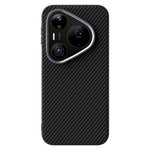 ABEEL For Huawei Pura 90 Pro Max Magnetic Case Slim Carbon Fiber Texture TPU PC PU Phone Back Cover