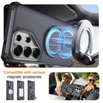 For Samsung Galaxy S26 Ultra Magnetic Case Electroplated Frame Skin-touch TPU+PC Phone Cover