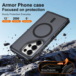 For Samsung Galaxy S26 Ultra Magnetic Case Electroplated Frame Skin-touch TPU+PC Phone Cover