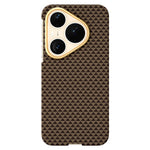 GKK BTGD For Huawei Pura 90 Pro Max Magnetic Case Woven Texture PC Phone Back Cover