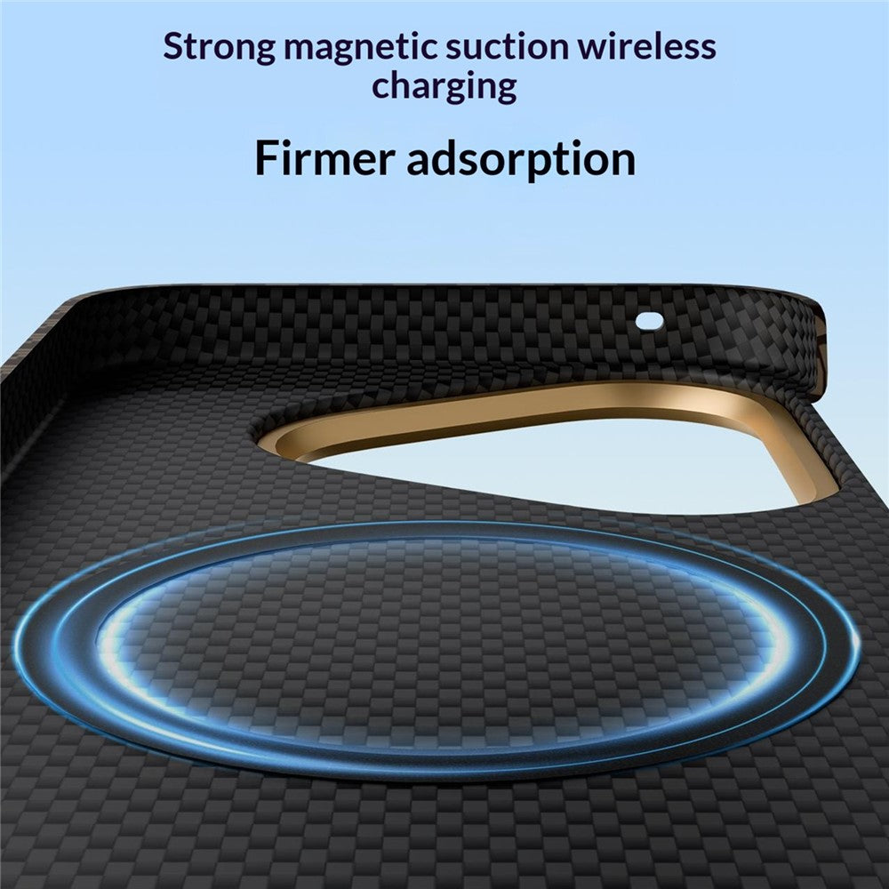 GKK BTGD For Huawei Pura 90 Pro Max Magnetic Case Woven Texture PC Phone Back Cover