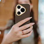 GKK BTGD For Huawei Pura 90 Pro Max Magnetic Case Woven Texture PC Phone Back Cover