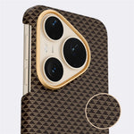 GKK BTGD For Huawei Pura 90 Pro Max Magnetic Case Woven Texture PC Phone Back Cover