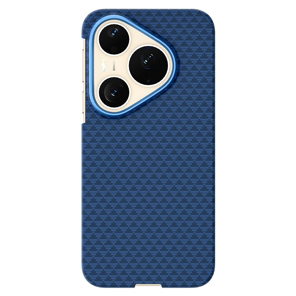 GKK BTGD For Huawei Pura 90 Pro Max Magnetic Case Woven Texture PC Phone Back Cover