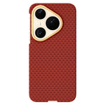 GKK BTGD For Huawei Pura 90 Pro Max Magnetic Case Woven Texture PC Phone Back Cover