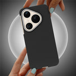 GKK For Huawei Pura 90 Pro Max Magnetic Case Metal + PC Phone Back Cover Carbon Fiber Texture