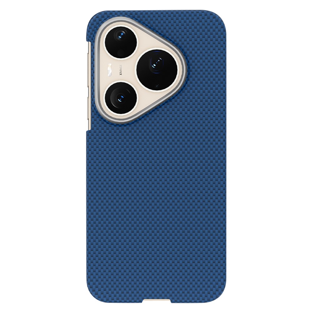 GKK For Huawei Pura 90 Pro Max Magnetic Case Metal + PC Phone Back Cover Carbon Fiber Texture