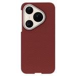 GKK For Huawei Pura 90 Pro Max Magnetic Case Metal + PC Phone Back Cover Carbon Fiber Texture
