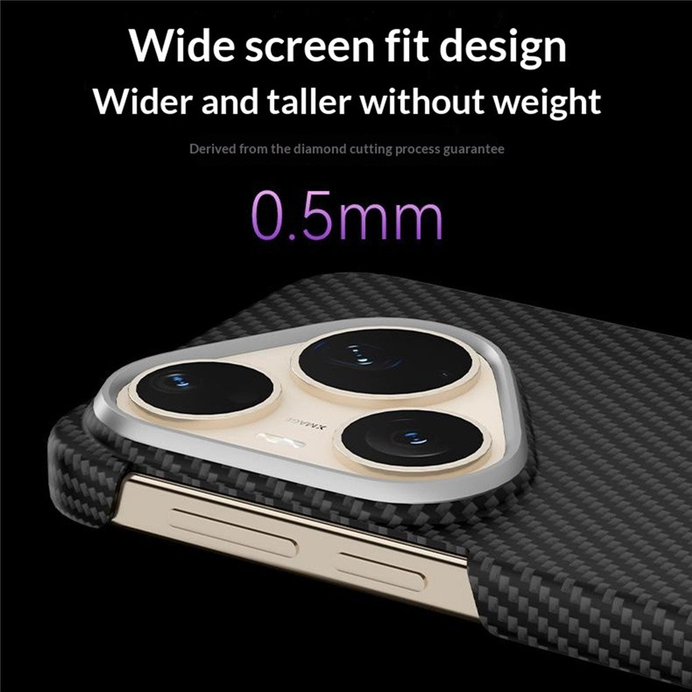 GKK For Huawei Pura 90 Pro Magnetic Case 600D Fine Carbon Fiber Texture Hard PC Phone Back Cover