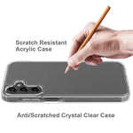 For Samsung Galaxy A27 5G Clear Phone Case TPU+Acrylic Shockproof Phone Back Cover