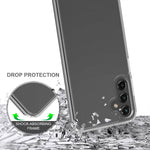 For Samsung Galaxy A27 5G Clear Phone Case TPU+Acrylic Shockproof Phone Back Cover