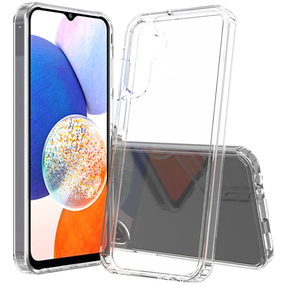 For Samsung Galaxy A27 5G Clear Phone Case TPU+Acrylic Shockproof Phone Back Cover